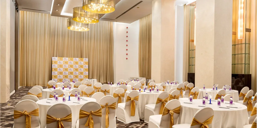 Seating Arrangement in Golden Banquet Place